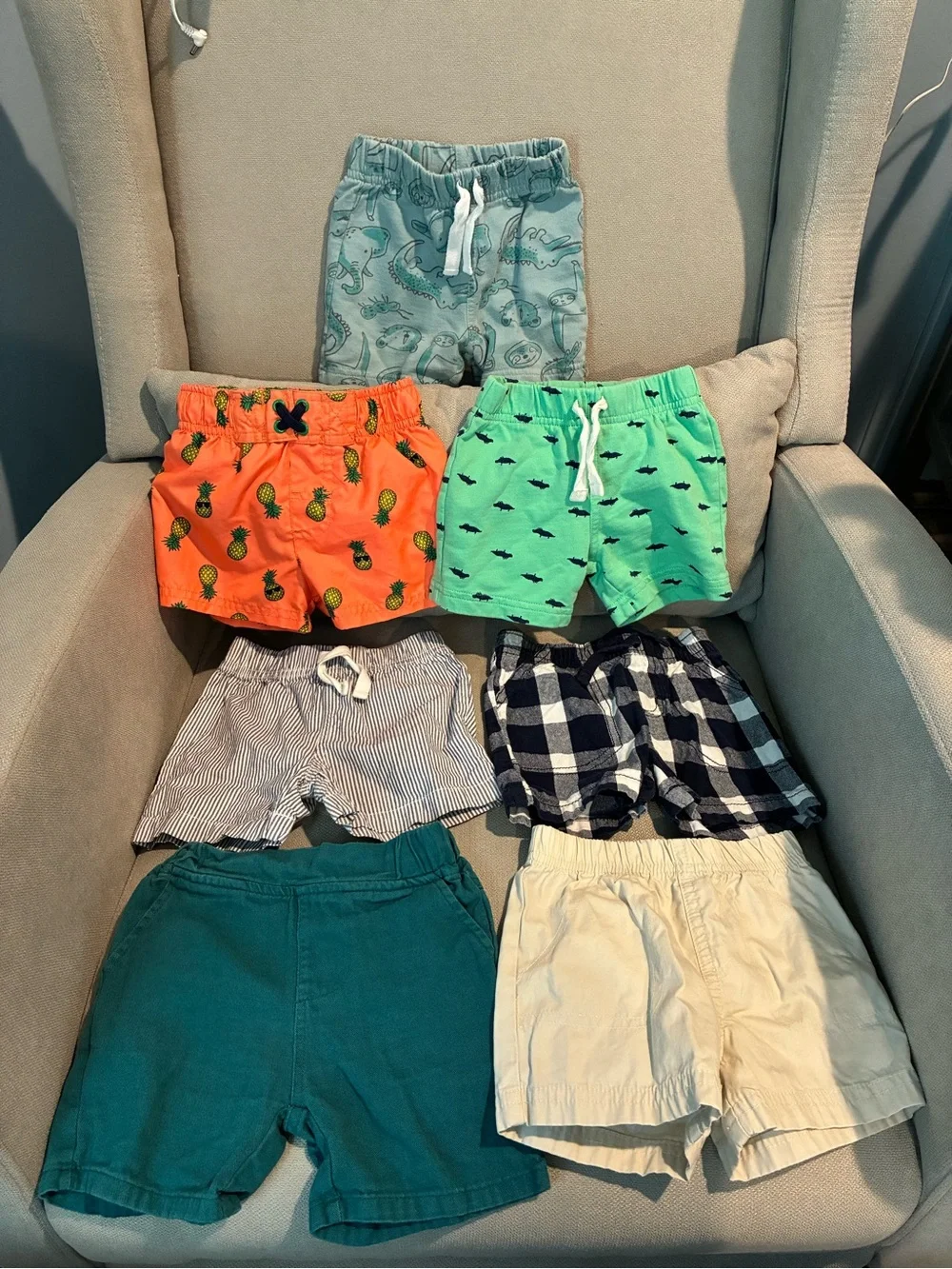 9m baby boy shorts bundle